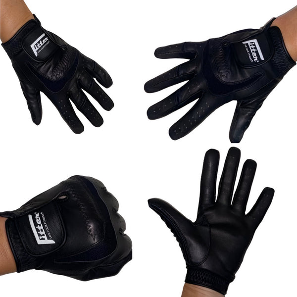 FiTTER GRiPPERS - Long Fingered Leather Gloves for Ultimate Handling