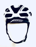 A black cycling cap with the FiTTER logo on the front sun visor and sides, designed to cover ears and neck.