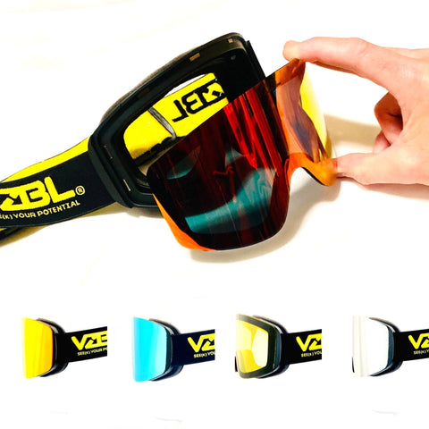 Ski Goggle VZBL® Quatro, Snowboard, Motocross, MTB Downhill Goggles