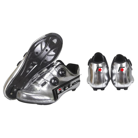 Silver Bullets Cycling Shoes & Socks Combo - Road.