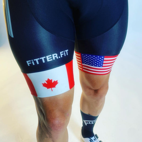 Custom Flag/Logo Cycling Shorts
