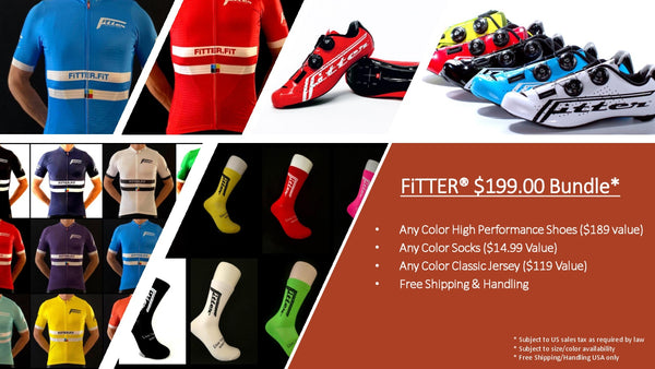 FiTTER  Shoe, Jersey and Sock Bundle