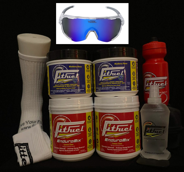 FitFuel® SUPER-Bundle (4 x FitFuel + VZBL Sunglasses + Socks + Flask + Bottle!)