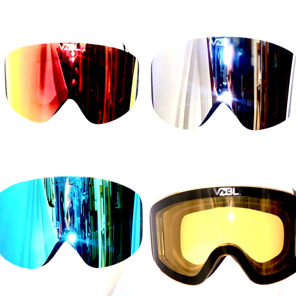 3 Pieces Motorcycle Goggles Riding Glasses Dirt Bike Togo