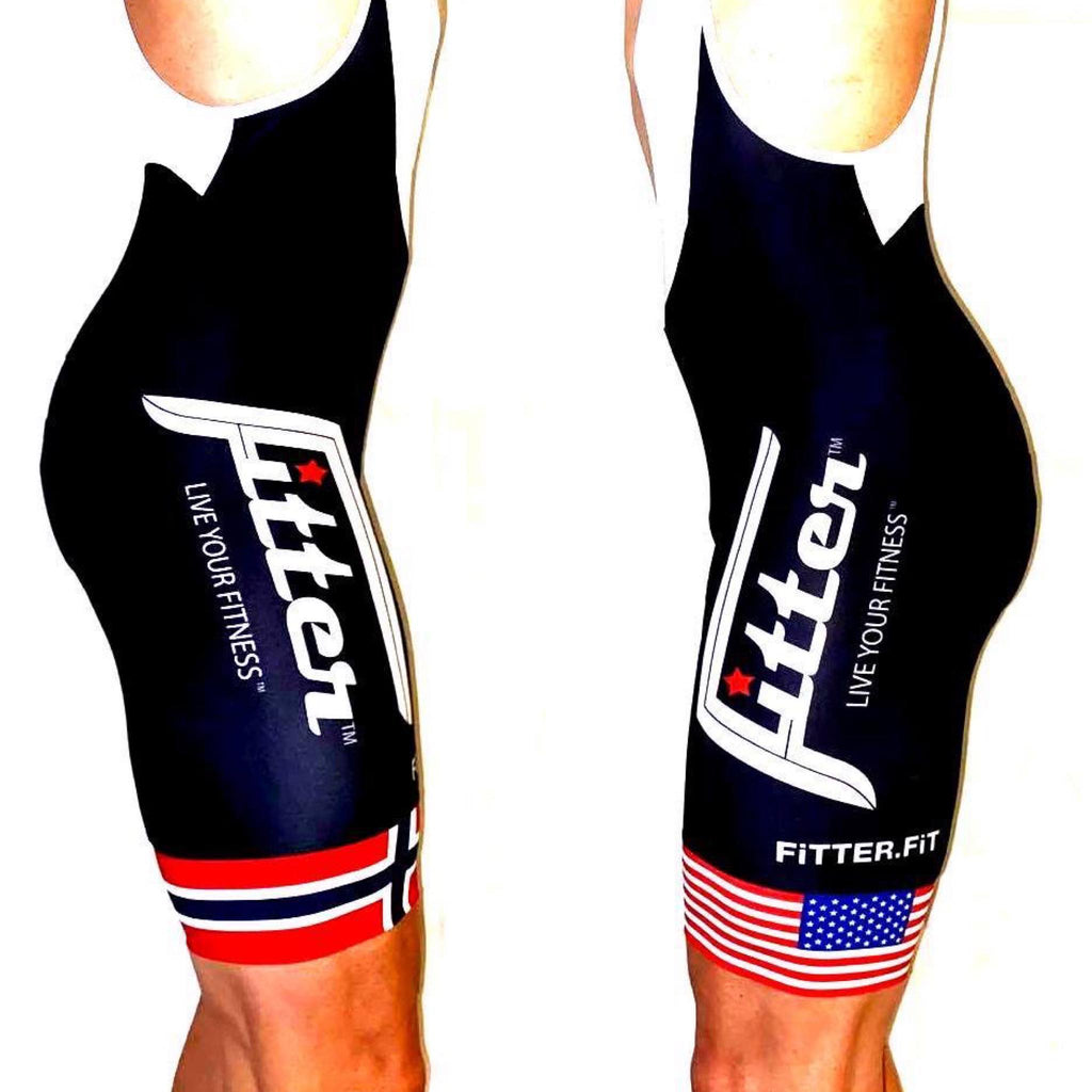 Custom Flag/Logo Cycling Shorts –