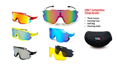 VZBL™ Competition Sunglasses - Trilogy Bundle